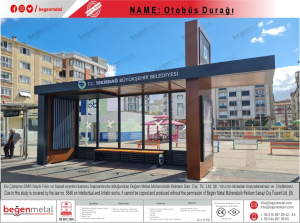 Alüminyum Reklamlı Duraklar.