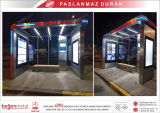 Led Ekranli Dijital Akıllı Duraklar.